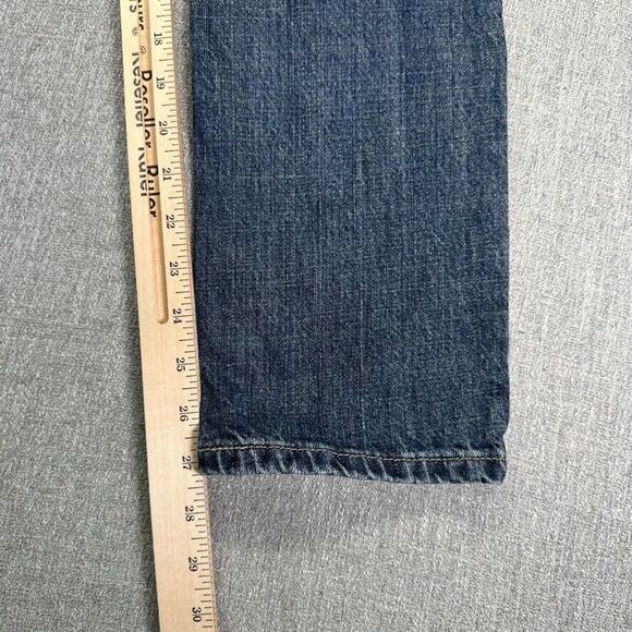 Levis 511 Jeans Boys Size 14 Regular 27x27 Blue Skinny Denim Dark Wash - Picture 7 of 9